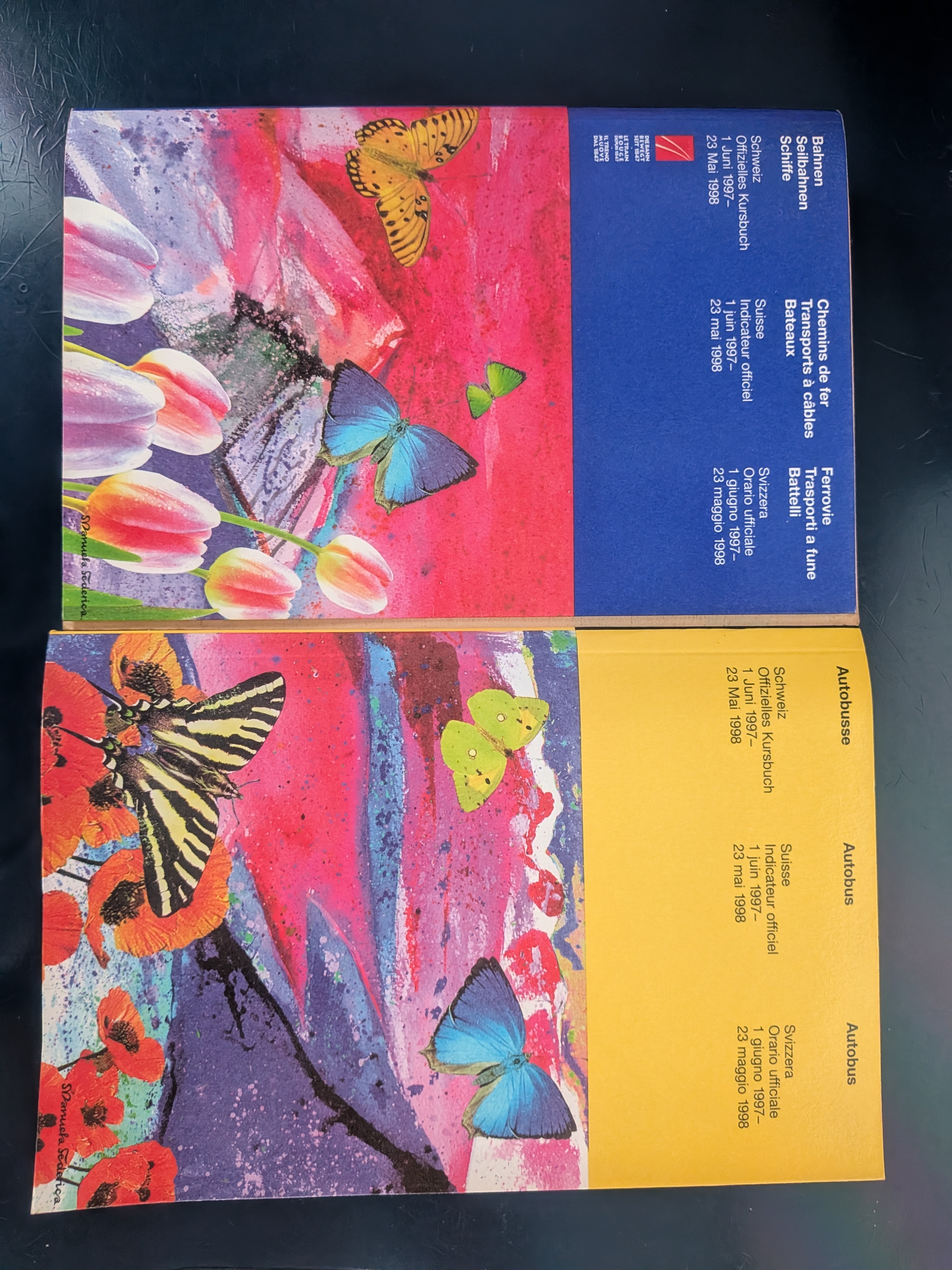 Schweiz Offizielles Kursbuch 1997